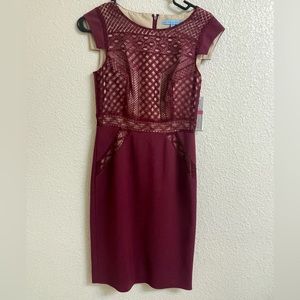 Maroon Antonio melani dress size 0